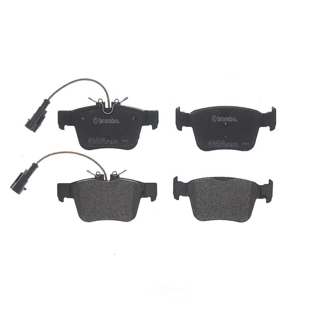 Brembo P23180 PRIME Low-Met Brake Pad Set