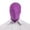 Purple, variant on Unisex Full Face Mask Stretch Smooth Plain Party Dress up Mask Soft Fit Open Eye Stretchy Full Mask