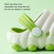 thumbnail image 4 of Guardurnaity Lindo Animal niños zuecos niño diapositiva cordones ajustables zuecos de jardín niño lindo tobogán de agua zapatillas animales Calzado Cereza en polvo 16cm, 4 of 6