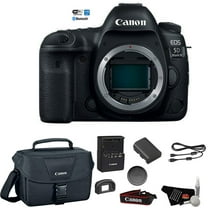 Canon EOS 5D Mark IV Full Frame Digital SLR Camera Body - Bundle with Canon Carrying Bag   Cleaning Kit (International Version)