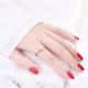 thumbnail image 5 of Anillos para mujer, regalos para mujer, circonita cúbica, perla, para compromiso, boda, accesorios de joyería, anillo para mujer y niña., 5 of 5