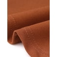 thumbnail image 6 of DARING DIVA Women's Plus Size Long Sleeves Collar A-line Midi Dress 4X Caramel, 6 of 6