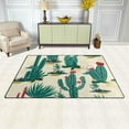 thumbnail image 3 of Dreamtimes Lightweight Soft Area Rugs 31x20 Inch, Summer Cactus On Desert Floor Mat Doormat for for Rooms Entrance Hardwood Floor Living Room 2'7" x 1'8"） Nursery Rugs, 3 of 6