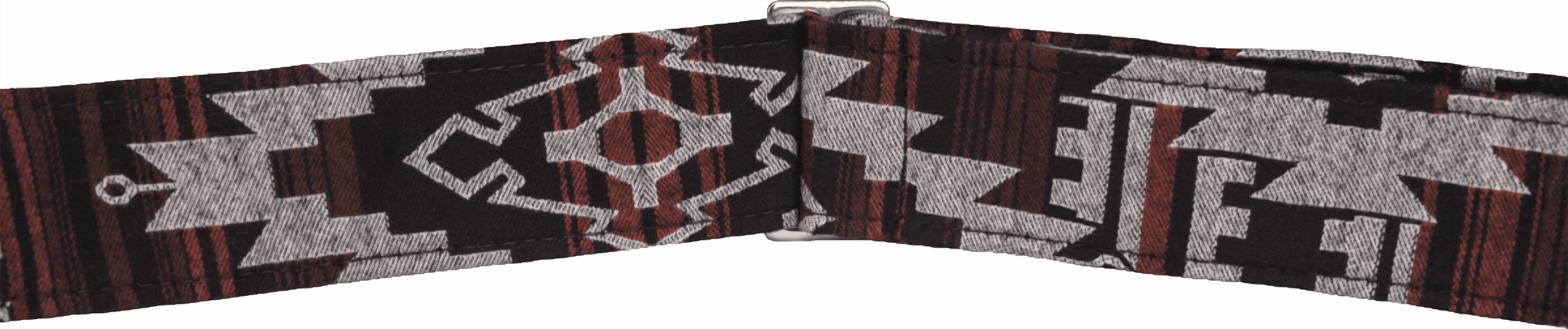 Fender Zion Polyester 2" Guitar Strap, Black Aztec