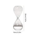 thumbnail image 5 of YIEMEEN Glass Hourglasses Timers Liquid Hourglasses Liquid Motions Timers Hourglasses Bubble, 5 of 10