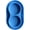 Blue, variant on PetLike Double Pet Bowls, Ants Away Moat Design Non-Slip FDA PP Food & Water Dishes, 48oz/6 cups for Medium & Large Dogs & Cats (Blue)