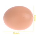 thumbnail image 2 of 20Pcs Dummy Faux Fake Chicken Eggs Get hens to Lay Eggs Poultry Mannequin Nest Eggs, 2 of 13