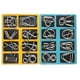 thumbnail image 1 of Juego de nueve anillos para niños, rompecabezas chino, juego educativo para adultos, 1 of 6