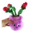 thumbnail image 2 of SET OF ALL 3 Plush Plant - Potted Flowers and Mushrooms - Cute Artificial Home Decor - Cute Stuffed Animal, 2 of 9