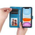thumbnail image 5 of Funda tipo cartera GANGXUN para iPhone 11 Pro , diseño girasol, cuero PU, soporte, cierre magnético, tarjetero, 5 of 5