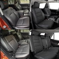 thumbnail image 3 of coverdream 4Runner Seat Covers Custom Fit for 2010-2024 Toyota 4Runner Seat Covers (5-Seater) - Breathable Leather(Full Set,Black), 3 of 9