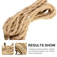 thumbnail image 2 of MasteelfCA 1pc Ceiling Lamp Hanging Hemp Rope Retro Style Hanging Rope Chandelier Rope, 2 of 7