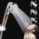 thumbnail image 1 of Handheld Shower Head Bathroom Shower Spa Shower Head Hand Shower Negative Ion Shower Head Shower Bath Head Adjustable Handheld Negative Ion Activated Balls SPA Shower Head ANGGREK Otros, 1 of 8