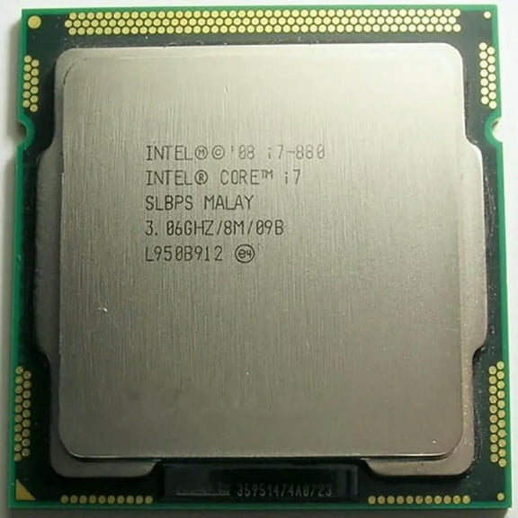 FOR i7 i7-880 3.06GHz 8MB Socket LGA1156 SLBPS Processor