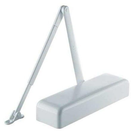 Lcn Door Hinges - LCN 4040XP-REG RH RAL9003 Door Closer,Hydraulic,Heavy Duty,White G3338855