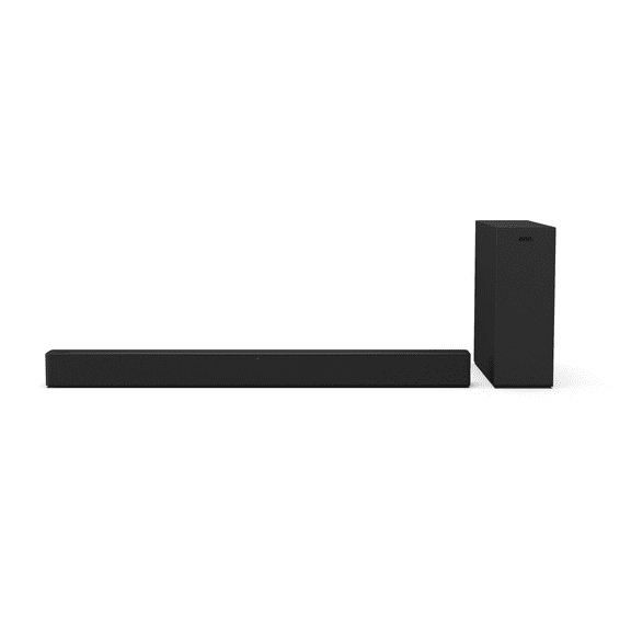 2.1 32 in. Bluetooth Roku TV Ready Channel Soundbar System with Dolby Atmos and 2 Internal Speakers, Black