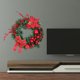 thumbnail image 1 of 18 pulgadas de Navidad artificial Hello Wreath Elegante adorno de pared Decoraciones gar Adornos de Halloween de puerta delantera Estilo 3 Baoblaze coronas de puertas para el hogar, 1 of 8