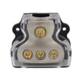 thumbnail image 3 of Bloque distribuidor de tierra de potencia de amplificador de 3 vías/calibre 1x0 en calibre 3x4 apto para accesorio de conexión de amplificador de, 3 of 8