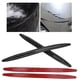 thumbnail image 1 of Auto 2 Uds Coche Protector De Parachoques Trasero Delantero Cuerpo Puerta Esquina Tiras Antiarañazos Negro Brillante Modificación Universal, 1 of 7