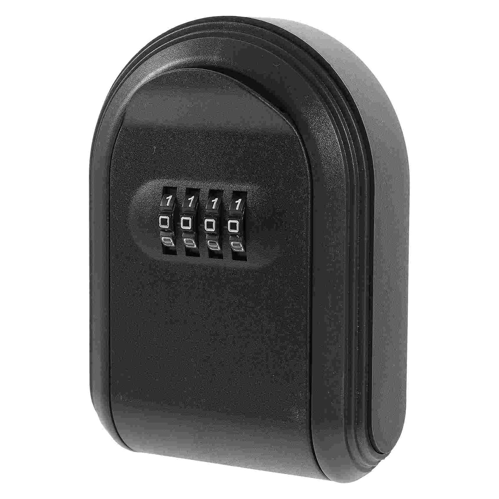 Key Fob Hider Box Password Lock Door Wall Mounted Safe Lockbox for Keys ,House, Apartment, Office Key Storage