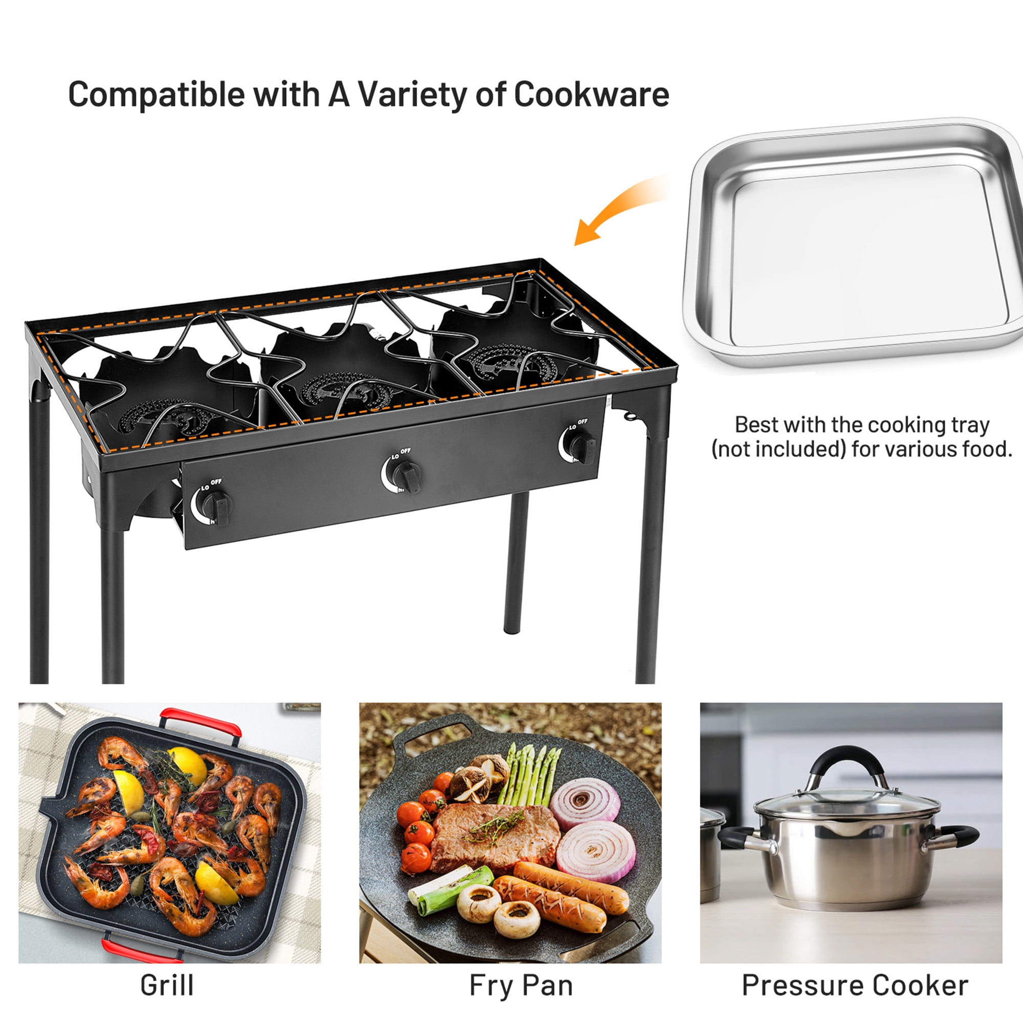 Gymax Propane Outdoor Stove