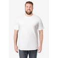 thumbnail image 2 of KingSize Men's Big & Tall Shrink-Less Lightweight Pocket Crewneck T-Shirt, 2 of 6