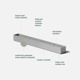 thumbnail image 2 of GEO Series Trough Planter Grey, 2 of 9