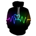 thumbnail image 4 of Sudadera con capucha con estampado geométrico en 3D y corazón de amor para hombre, sudaderas de manga larga con patrón colorido para primavera y otoño, sudaderas con capucha de calle, 4 of 5