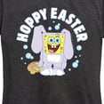thumbnail image 3 of SpongeBob Squarepants - Hoppy Easter - Women's Short Sleeve Graphic T-Shirt, 3 of 6