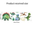 2024 Home Ornament Cartoon Dinosaur Family Wall Stickers Children's