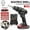 UK B, variant on RAIN Drill Driver Electric Cordless Drill Screwdriver LED 2-Speed Multifunctional Home DIY Tool