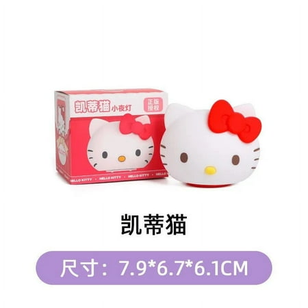 

Sanrio Mini Night Light Hello Kitty Cute Cartoon Bedside Lamp My Melody Cinnamoroll Pochacco Kuromi Home Decor Birthday Gift
