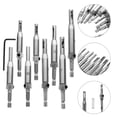thumbnail image 2 of Hinge Drill Silver Drawer Slide Installation 8Pcs 4.40X0.47X0.47In, 2 of 5