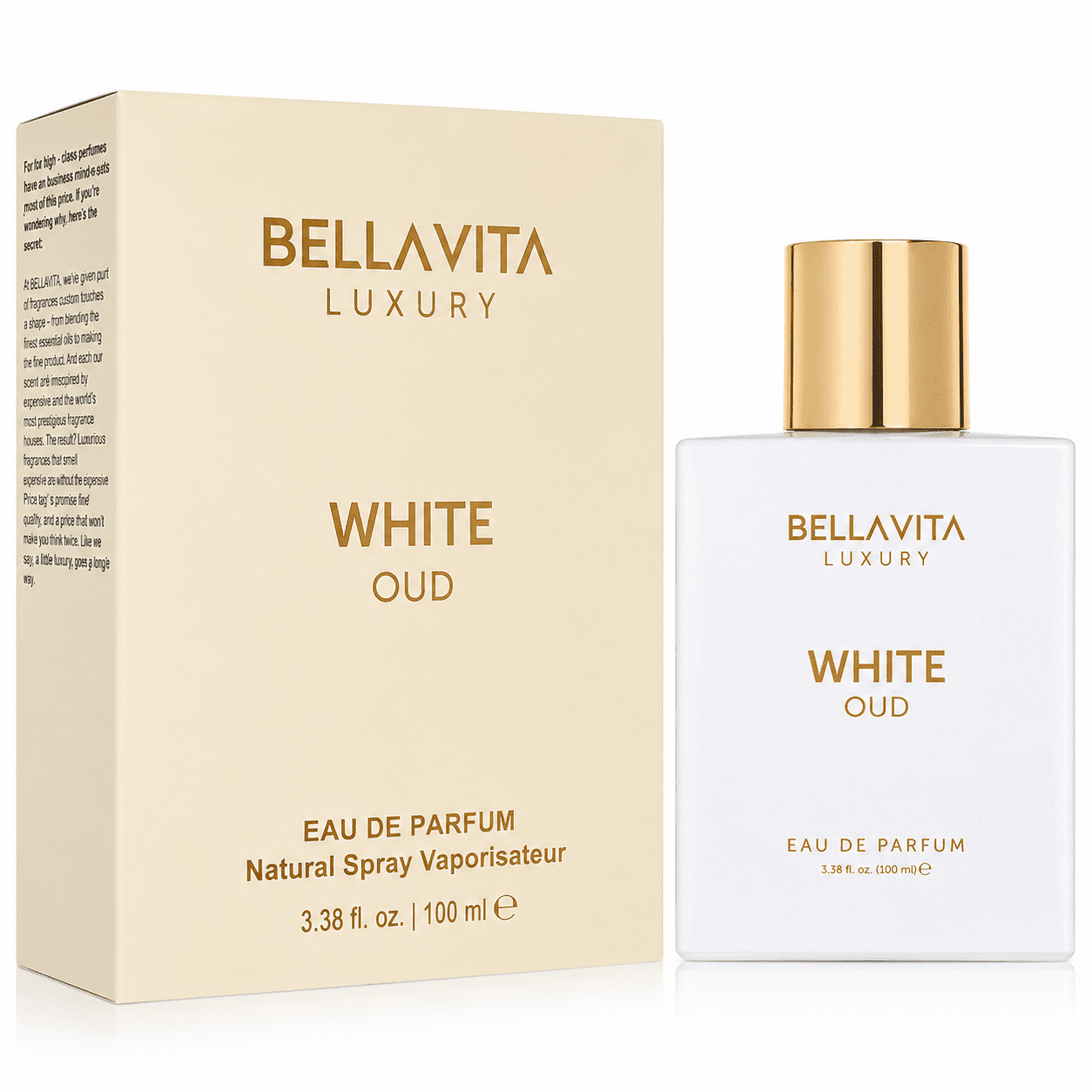 Bellavita, Honey Oud, 3.3 oz EDP Spray, Unisex Fragrance - Walmart.com