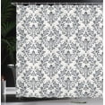thumbnail image 4 of Ambesonne Victorian Shower Curtain, Floral Ornate Damask, 69"Wx75"L, Beige Grey, 4 of 5