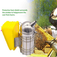 thumbnail image 2 of Bee Beehive Fogging Machine Smoke Smoker Plastic Blast Board Honeycomb Frame Beekeeping Tool Accessories, 2 of 10