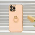 thumbnail image 2 of Newseego Compatible for iPhone 12 Pro Max Case (6.7 Inch),Soft TPU Cute Plating Case with Diamond Ring Kickstand Thin, 2 of 5