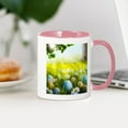 thumbnail image 3 of CafePress - Easter Eggs Mug - 11 oz Ceramic Mug - Novelty Coffee Tea Cup, 3 of 4
