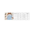 thumbnail image 5 of Arvbitana Women's Summer Dress Short Sleeve V Neck Solid Summer Dress for Casual Daily S-XL, 5 of 9