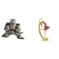 thumbnail image 1 of Figura De Ballet Moderna, Escultura De Bailarina De Animales, Adorno De Mesa, Estatua Artística De Resina Para Sala De Estar, Oficina, Dormitorio, Decoración De Armarios., 1 of 8