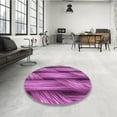 thumbnail image 3 of Ahgly Company Indoor Rectangle Patterned Medium Violet Red Pink Area Rugs, 8' x 12', 3 of 6