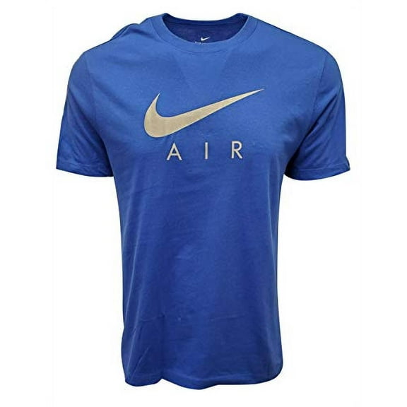 Nike Air Hybrid Totem Men's Shortsleeve T-Shirt (X-Large, Royal Blue/Silver)