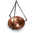 thumbnail image 1 of Monarch Abode 17065 Hanging Copper Hammered Bird Bath, 1 of 5