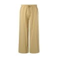 cropped-pants-for-women-casual-stretchy-high-waist-drawstring-elastic