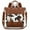 Cow-Brown, variant on Wrangler Backpack Purse for Women Medium Size Convertible Backpack with Crossbody Strap for Travel Work, Brown