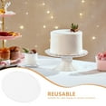 thumbnail image 3 of HINTRMENT Clear Cake Display Base For Elegant Party Mousse Cakes Presentation 1Pack, 3 of 8