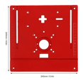 thumbnail image 4 of Universal Aluminum Router Table Insert Plate, Router Table Plate Insert for Woodworking Benches Router Table Plate$$Tools & Hardware Other, 4 of 9