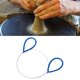 thumbnail image 1 of Herramienta de corte de arcilla Macarena Alambre cortador de arcilla de acero inoxidable, 1 of 8