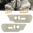 thumbnail image 2 of 1 Pair Front Left Right Seat Control Switch Bezel Cover For 03-06 Silverado, 2 of 5