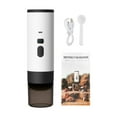 thumbnail image 1 of Tnarru Machine à Café Capsule pour Voiture, Machine à Expresso pour Camping, Extérieur, Intérieur, Cuisine, Blanc, 1 of 8